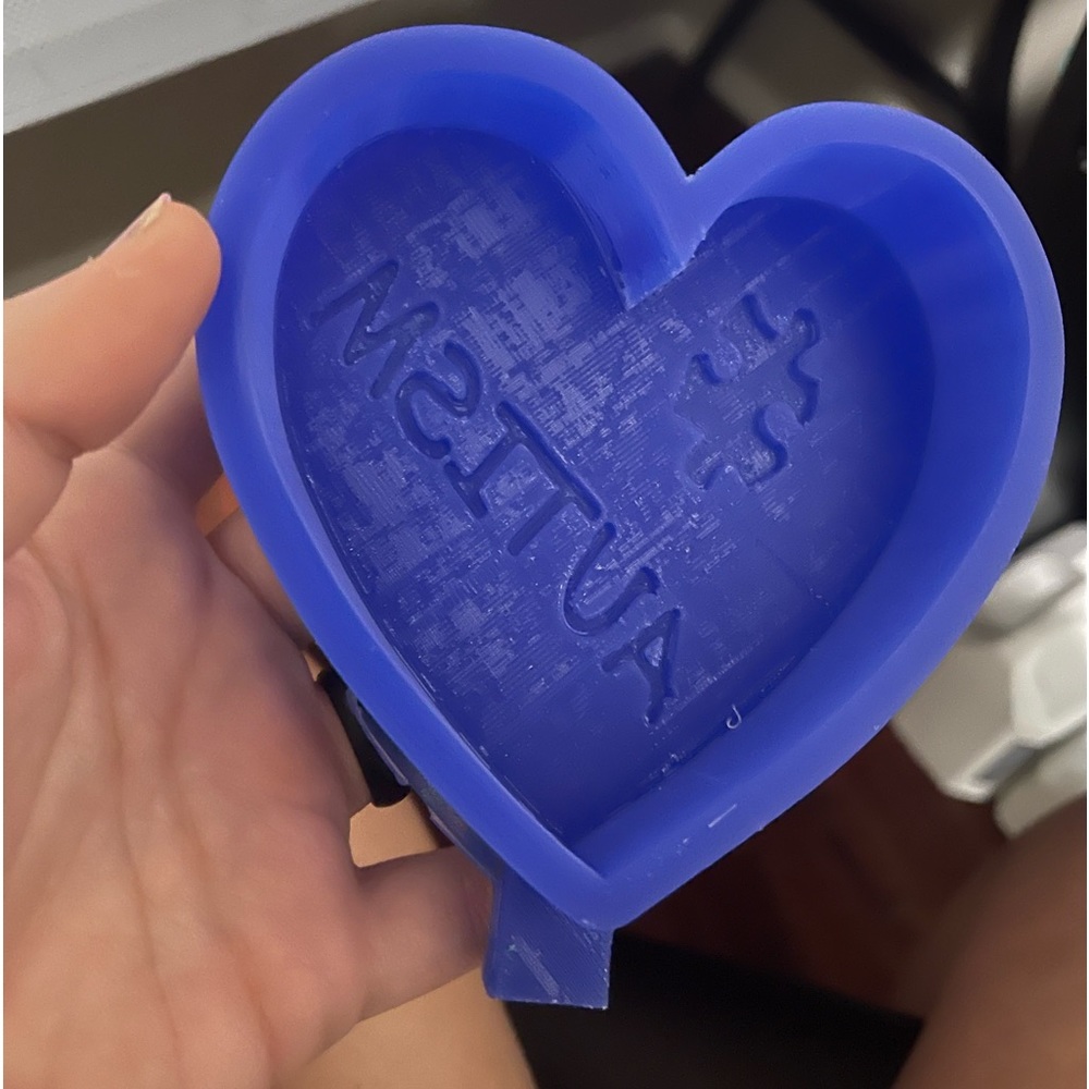 Autism awareness molds